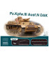 Model Kit tank 7634 - Pz.Kpfw.III Ausf.N DAK w/Neo Track (1:72)