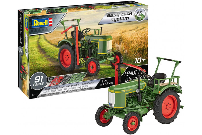 EasyClick - Fendt F20 Dieselroß traktor (1:24) - 07822