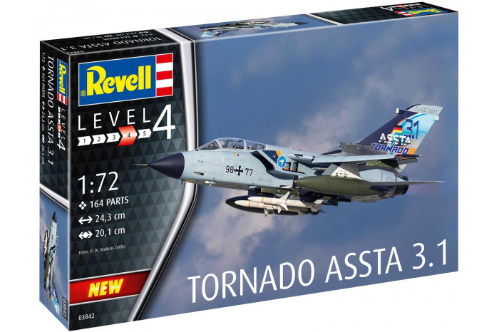Plastic ModelKit letadlo 03842 - Tornado ASSTA 3.1 (1:72)