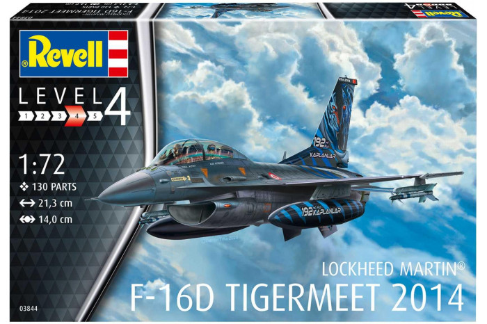 Lockheed Martin F-16D Tigermeet 2014 (1:72) - 03844