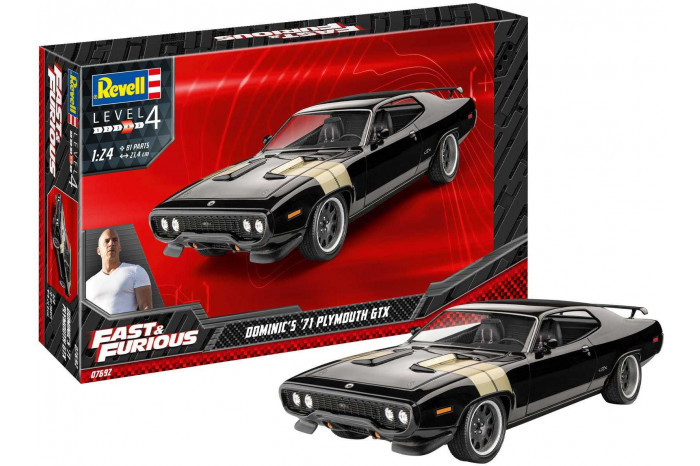 Fast & Furious - Dominics 1971 Plymouth GTX (1:24) - 07692