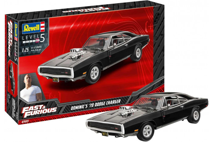 Fast & Furious - Dominics 1970 Dodge Charger (1:25) - 07693