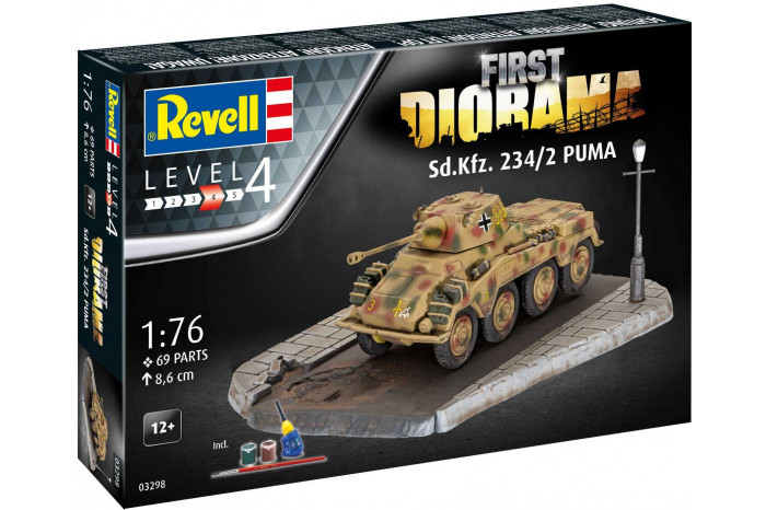 Gift-Set diorama - Sd. Kfz. 234/2 Puma (1:76) - 03298