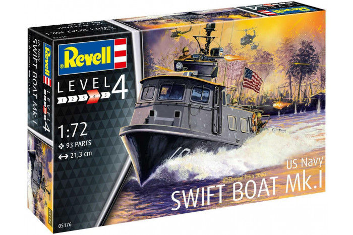 ModelSet loď 65176 - US Navy SWIFT BOAT Mk.I (1:72)