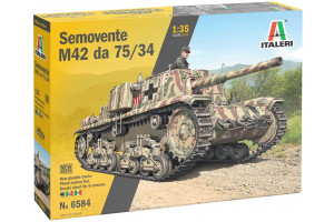Model Kit tank 6584 - Semovente M42 da 75/34 (1:35)