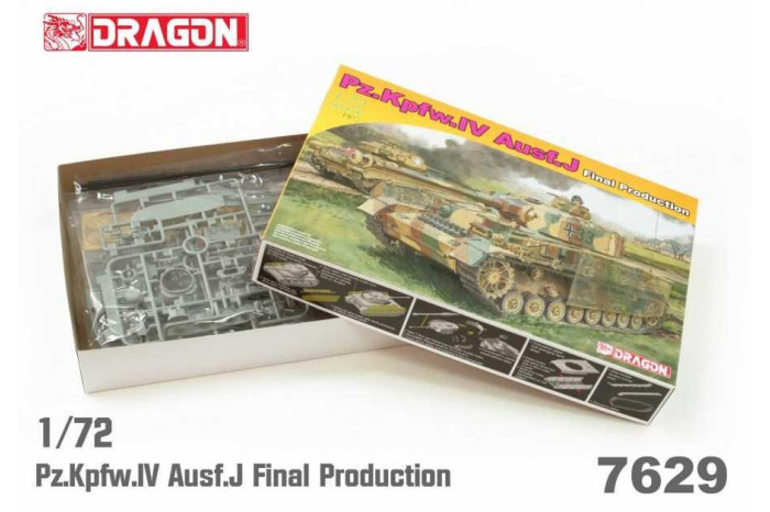 Pz.Kpfw.IV Ausf.J Final Production (1:72) - 7629