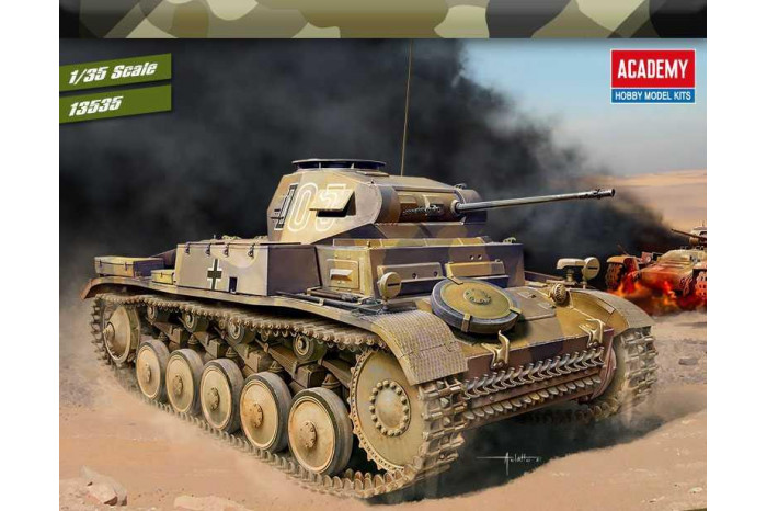 German Panzer II Ausf.F "North Africa" (1:35) - 13535