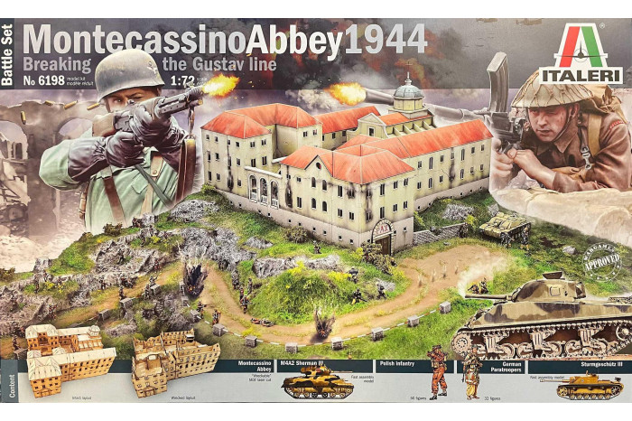 Montecassino 1944: "Gustav" Line Batte (1:72) - 6198