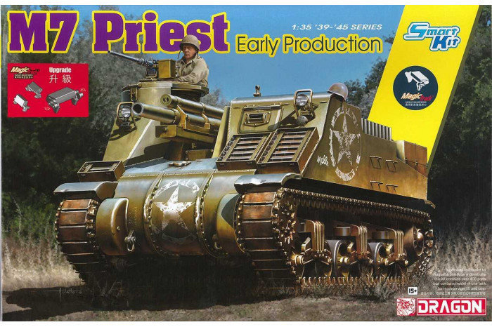 M7 Priest Early Production w/Magic Track (1:35) - 6817