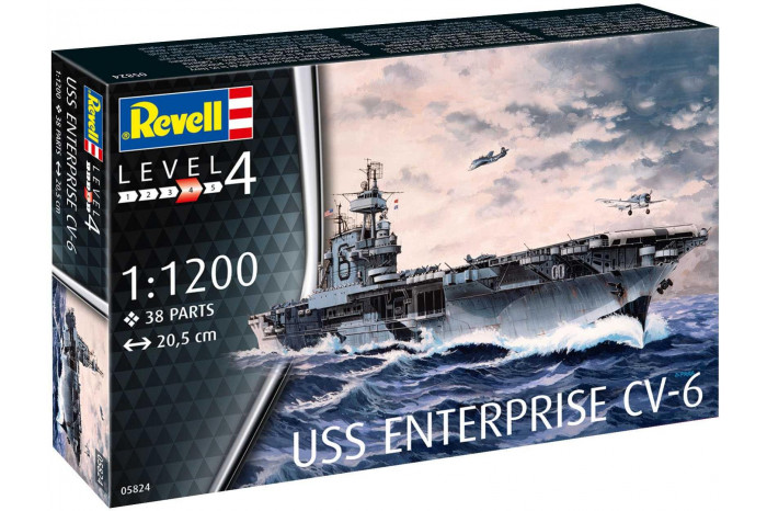 Plastic ModelKit loď 05824 - USS Enterprise (1:1200)