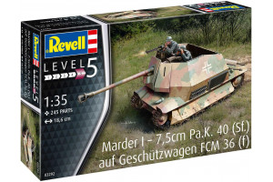 Plastic ModelKit military 03292 - Marder I on FCM 36 base (1:35)