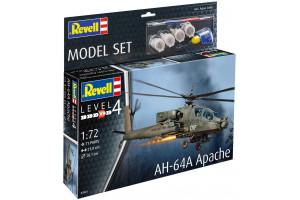 ModelSet vrtulník 63824 - AH-64A Apache (1:72)