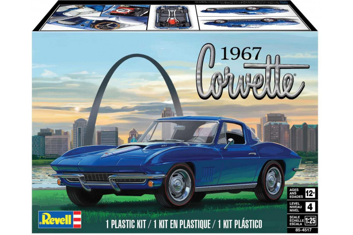 1967 Corvette Sting Ray Sport Coupe 2N1 (1:25) - 4517
