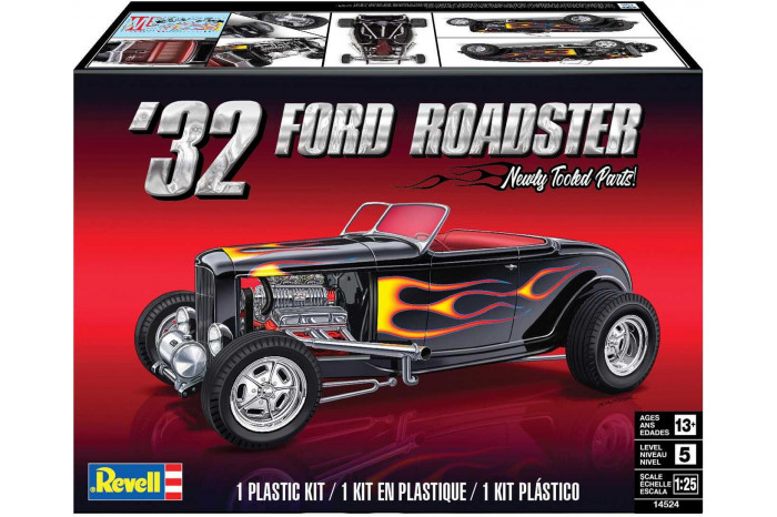 1932 Ford Rat Roadster (1:25) - 4524