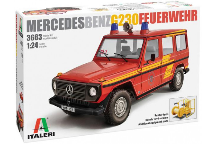 Mercedes G230 Feuewehr (1:24) - 33-3663