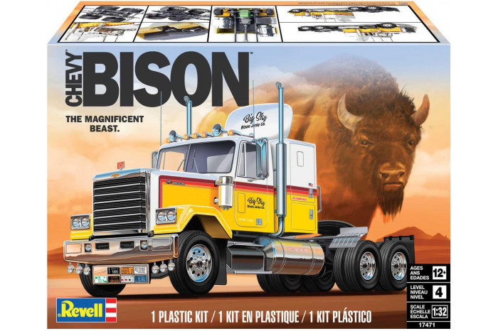 Chevy Bison Semi Truck (1:32) - 7471