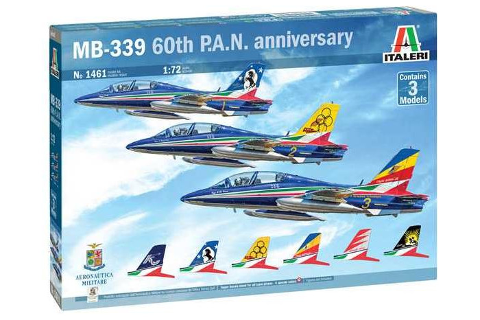 Macchi MB 339 P.A.N. 60th Anniversary Special Livery (1:72) - 1461