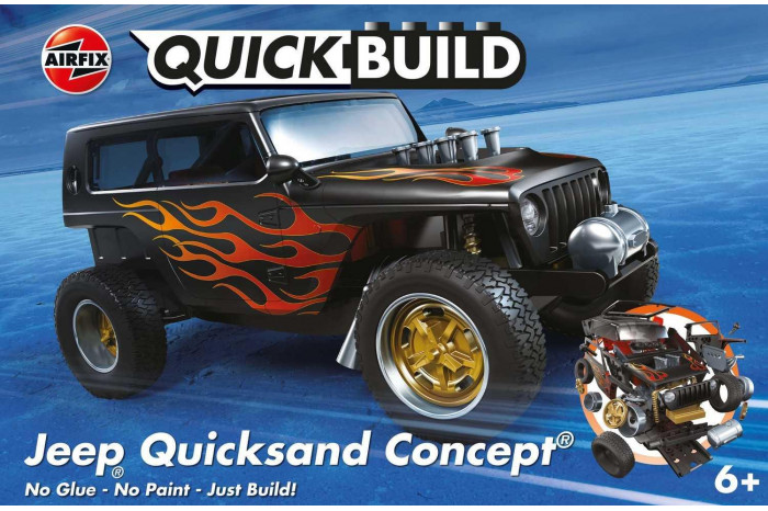 Quick Build auto J6038 - Jeep &apos,Quicksand&apos, Concept