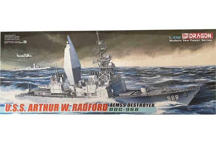 ARTHUR W RADFORD AEMSS DESTROYER (1:350) - 1018