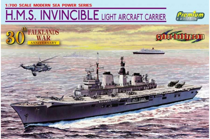 HMS INVINCIBLE (FALKLANDS WAR) (1:700) - 7128