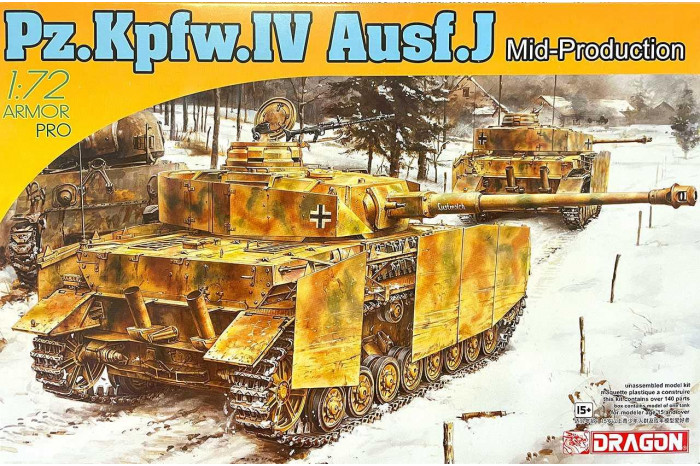 Pz.Kpfw.IV Ausf.J MID PRODUCTION (1:72) - 7498