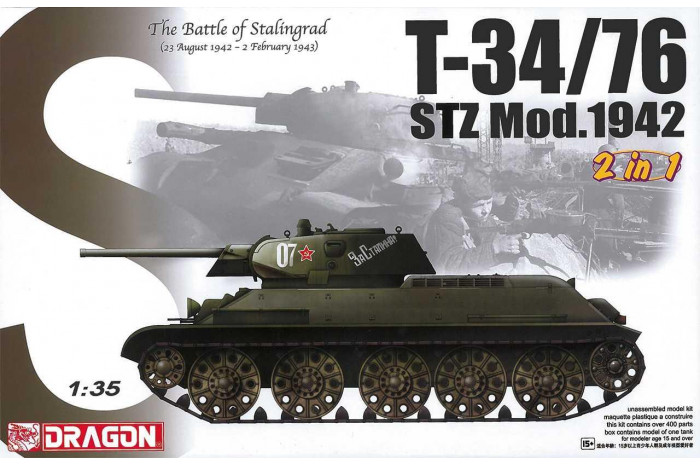 T-34/76 STZ MOD.1942 (1:35) - 6453
