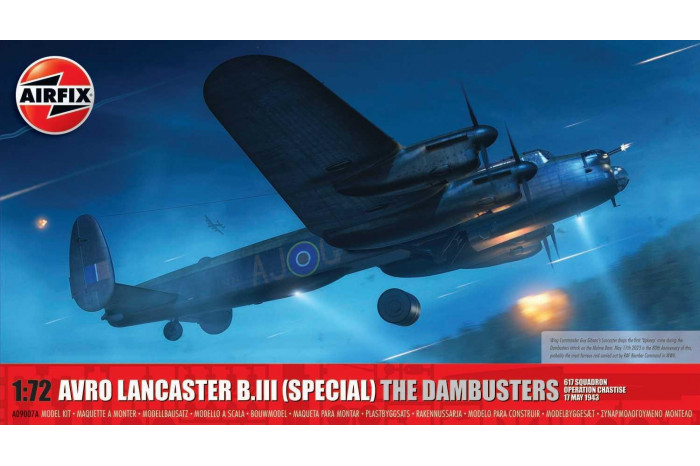 Avro Lancaster B.III (SPECIAL) 'THE DAMBUSTERS' (1:72) - A09007A