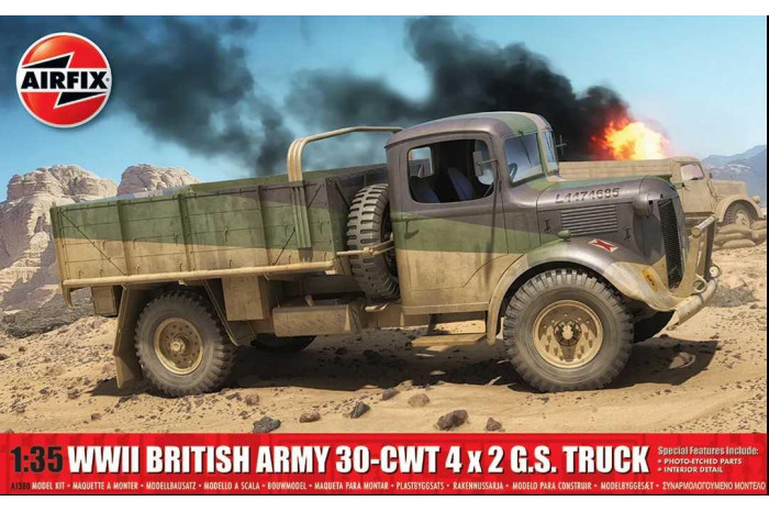 WWII British Army 30-cwt 4x2 GS Truck (1:35) - A1380