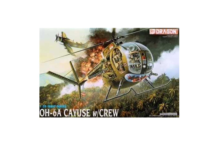 OH-6A CAYUSE w/CREW (1:35) - 3310