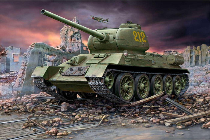 Plastic ModelKit tank 03302 - T-34/85 (1:72)