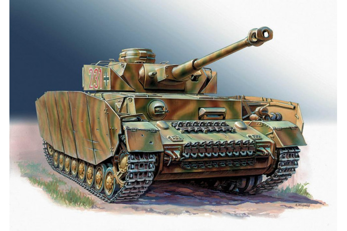 Model Kit tank 3620 - Panzer IV Ausf.H German Medium Tank (1:35)