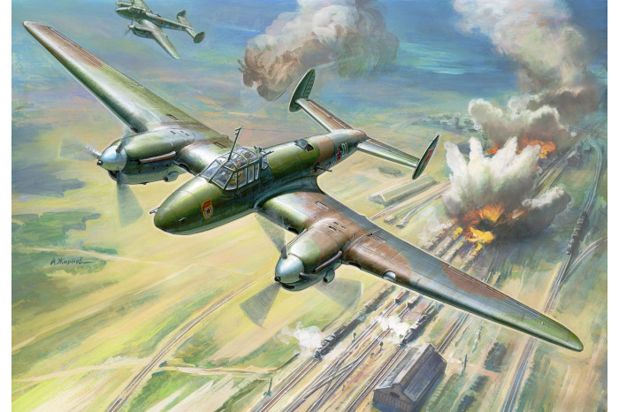 Model Kit letadlo 4809 - Petlyakov Pe-2 (1:48)