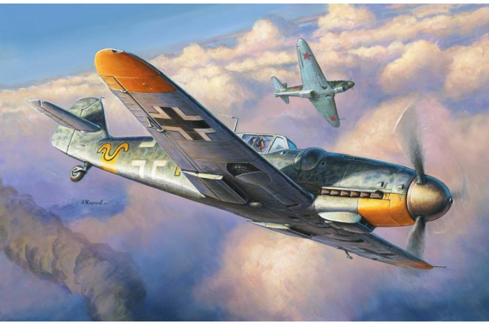 Model Kit letadlo 4816 - Messerschmitt Bf-109 G6 (1:48)