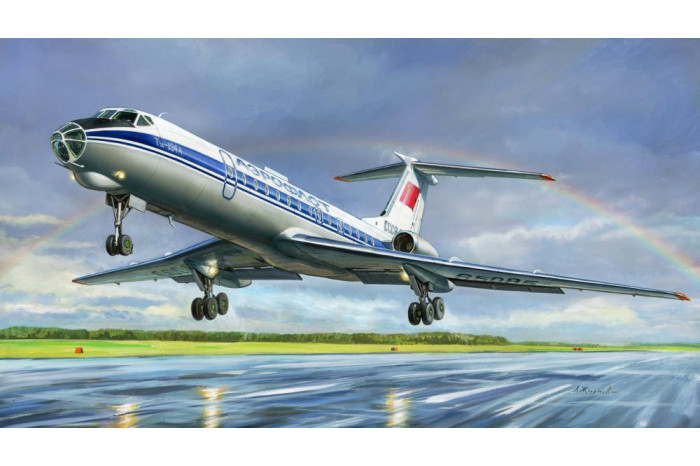 Model Kit letadlo 7007 - Tupolev Tu-134B (1:144)