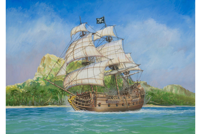 Model Kit loď 9031 - Black Swan (1:72)