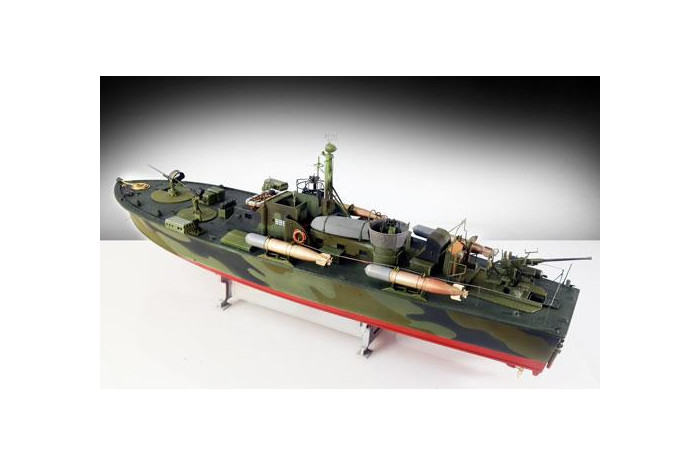 Model Kit loď PRM edice 5602 - ELCO 80' TORPEDO BOAT PT - 596 (1:35)