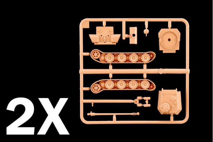 Fast Assembly tanky 7504 - Pz.Kpfw.V PANTHER Ausf.G (1:72)