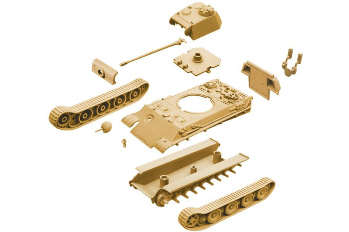 Fast Assembly tanky 7504 - Pz.Kpfw.V PANTHER Ausf.G (1:72)