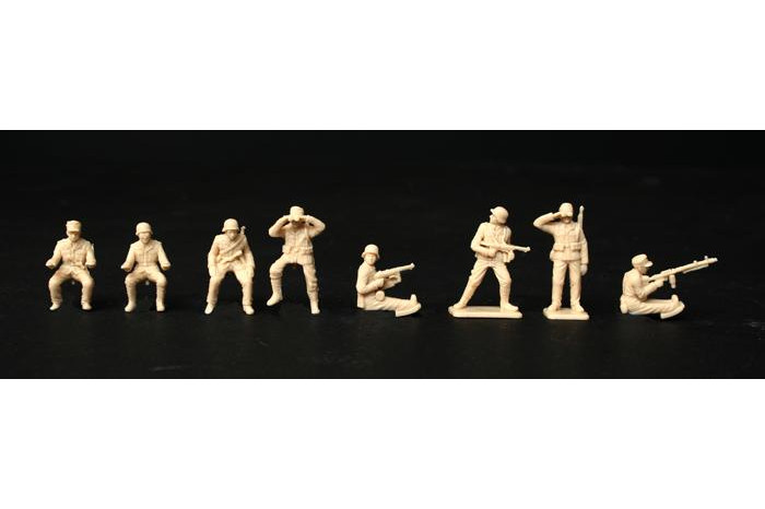 Model Kit figurky 6121 - WWII - GERMAN MOTORCYCLES (1:72)