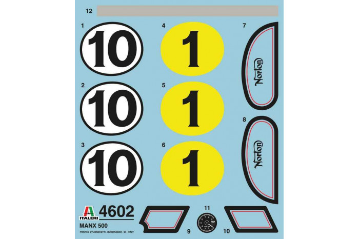 Model Kit motorka 4602 - NORTON MANX 500cc 1951 (1:9)