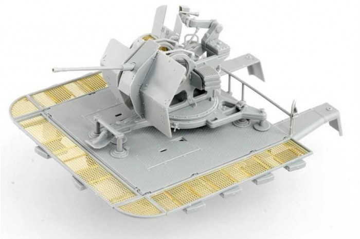 Model Kit military 6676 - Sd.Kfz.10/5 für 2cm Flak 38 (SMART KIT) (1:35)