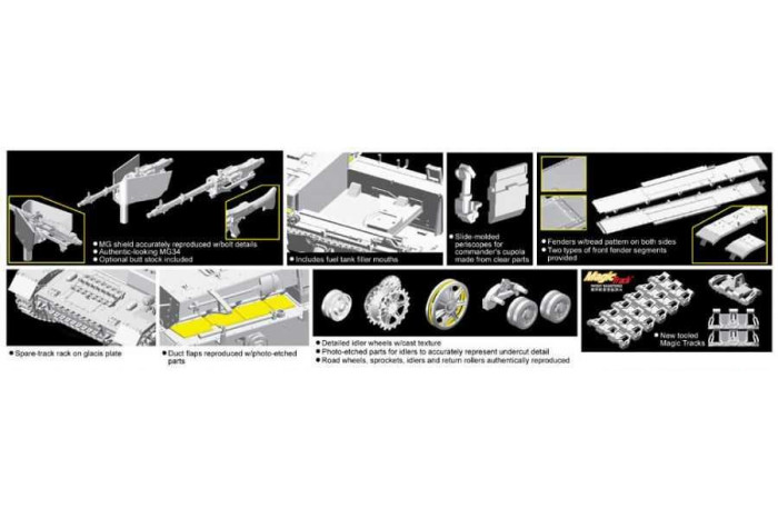 Model Kit military 6612 - Sd.Kfz.167 StuG.IV Late Production (Smart Kit) (1:35)