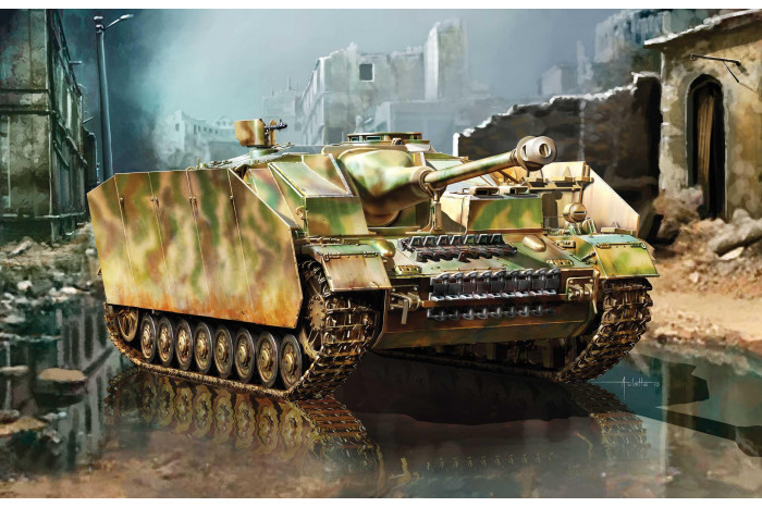 Model Kit military 6612 - Sd.Kfz.167 StuG.IV Late Production (Smart Kit) (1:35)