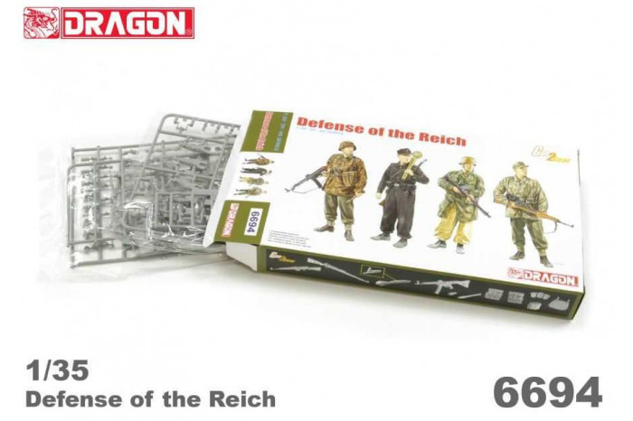 Model Kit figurky 6694 - DEFENSE OF THE REICH (1:35)