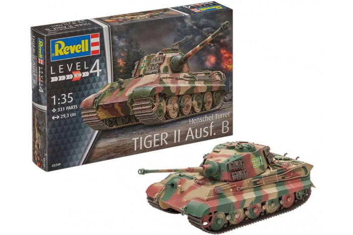 Plastic ModelKit tank 03249 - Tiger II Ausf. B (Henschel Turret) (1:35)