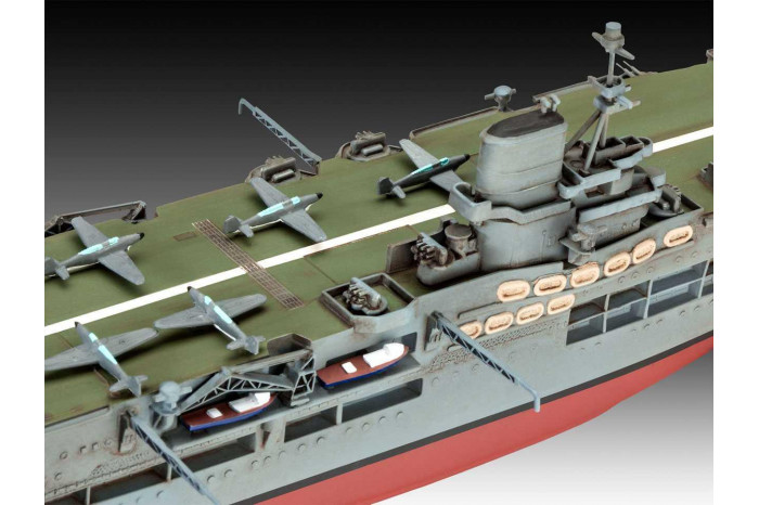 Plastic ModelKit loď 05149 - HMS Ark Royal & Tribal Class Destroyer (1:720)