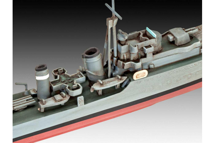 Plastic ModelKit loď 05149 - HMS Ark Royal & Tribal Class Destroyer (1:720)