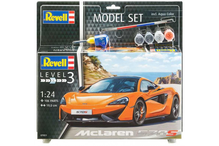 ModelSet auto 67051 - McLaren 570S (1:24)