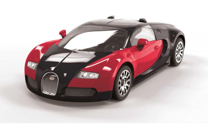 Quick Build auto J6020 - Bugatti Veyron - červená