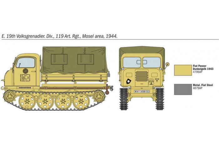 Model Kit military 6549 - STEYR RSO/01 with GERMAN SOLDIERS (1:35)